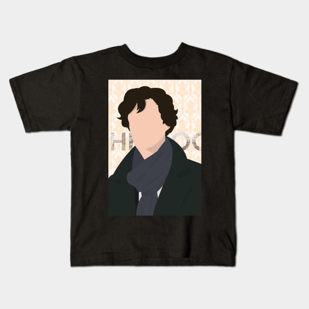 Sherlock Kids T-Shirt by kcmamede